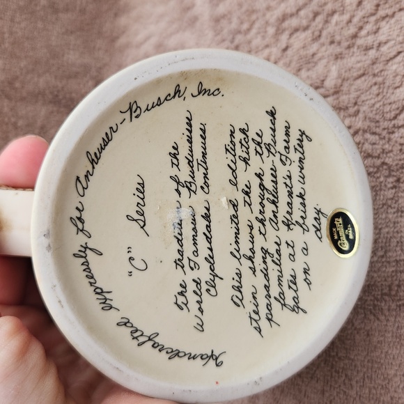 Budweiser C-Series limited edition stein - Picture 5 of 5